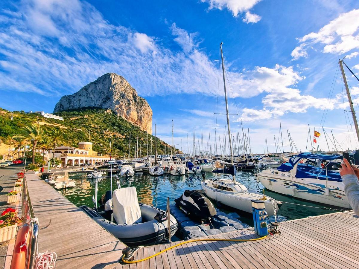 The View: Sea, Mountain, Terrace, Swimming Pool Daire Calp Dış mekan fotoğraf